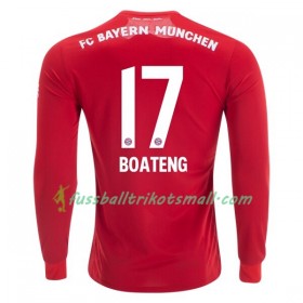 Fußballtrikots FC Bayern München Jerome Boateng 17 2019-2020 Langarm Heimtrikotsatz kaufen
